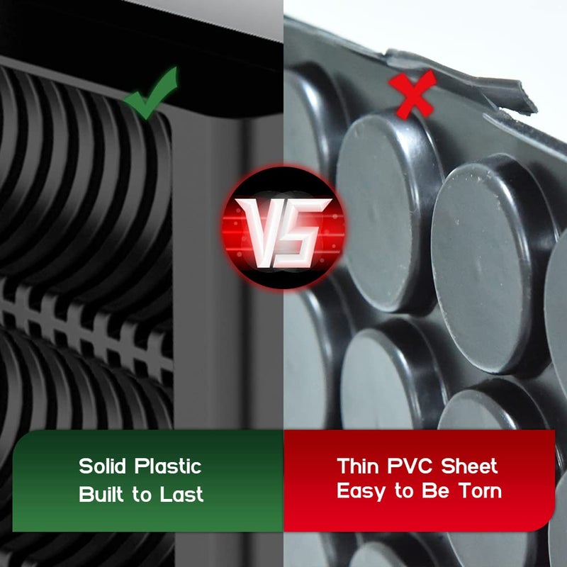 EVERIE Crystal Tempered Glass Organizer Drawer Holder Compatible with Nespresso Vertuo Capsules, Compatible with 40 Big or 52 Small Vertuoline Pods, 12'' Wide by 15.6'' Deep by 3.5'' High - Image 5